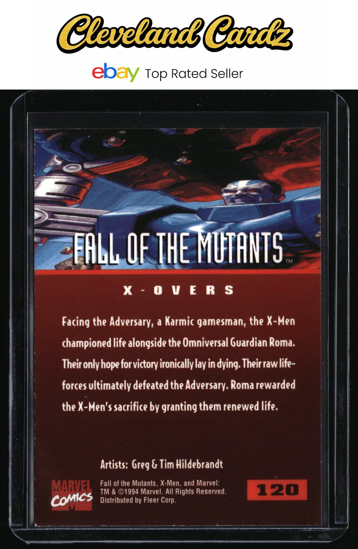 1995 Fleer Ultra X-Men #120 Fall of the Mutants