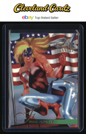 1995 Flair Marvel Annual #109 Free Spirit