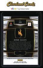 2022 Panini Select Draft Picks #100 Josh Allen Blue