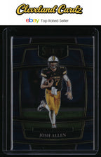 2022 Panini Select Draft Picks #100 Josh Allen Blue