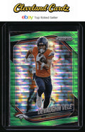 2025 Panini Prizm #54 Devaughn Vele Neon Green Pulsar