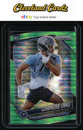 2025 Panini Prizm #396 Chimere Dike Neon Green Pulsar