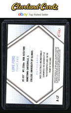 2023 SAGE HIT #A-LF Luke Ford Autographs Red (Low Series)