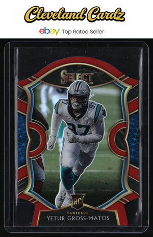 2020 Panini Select #94 Yetur Gross-Matos Maroon Prizm Die Cut