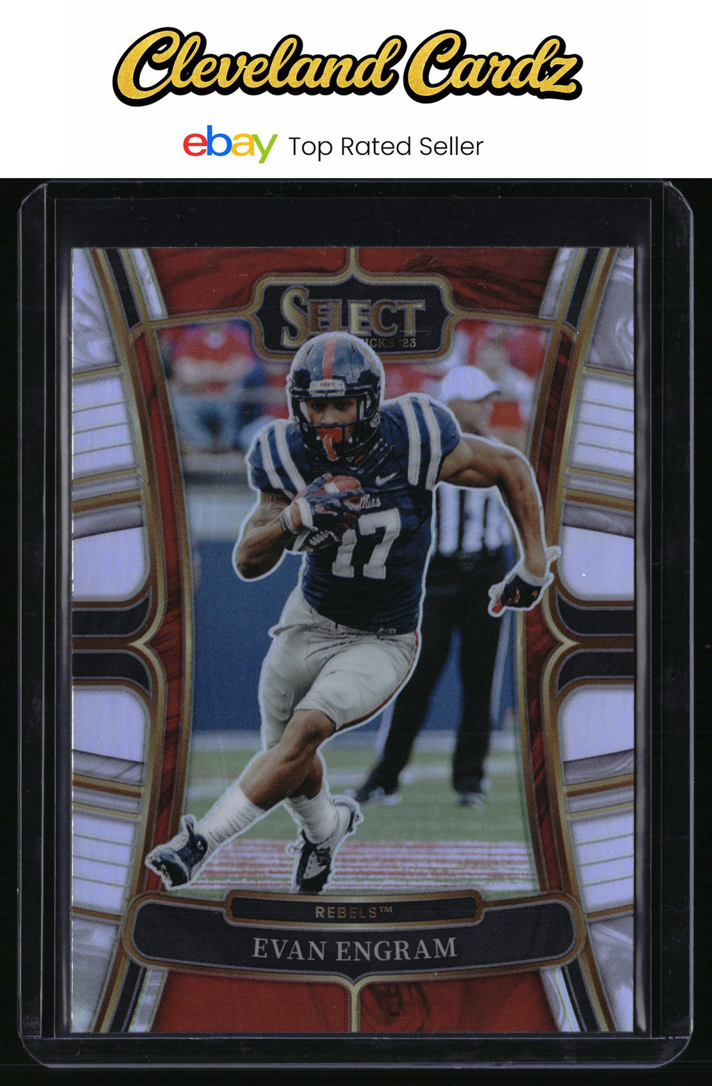 2023 Panini Select Draft Picks #74 Evan Engram Silver Prizm