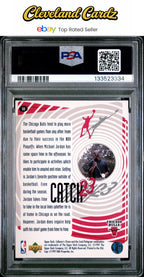1997 Collector'S Choice #188 Michael Jordan Catch 23-Favorite Pastimes PSA 7