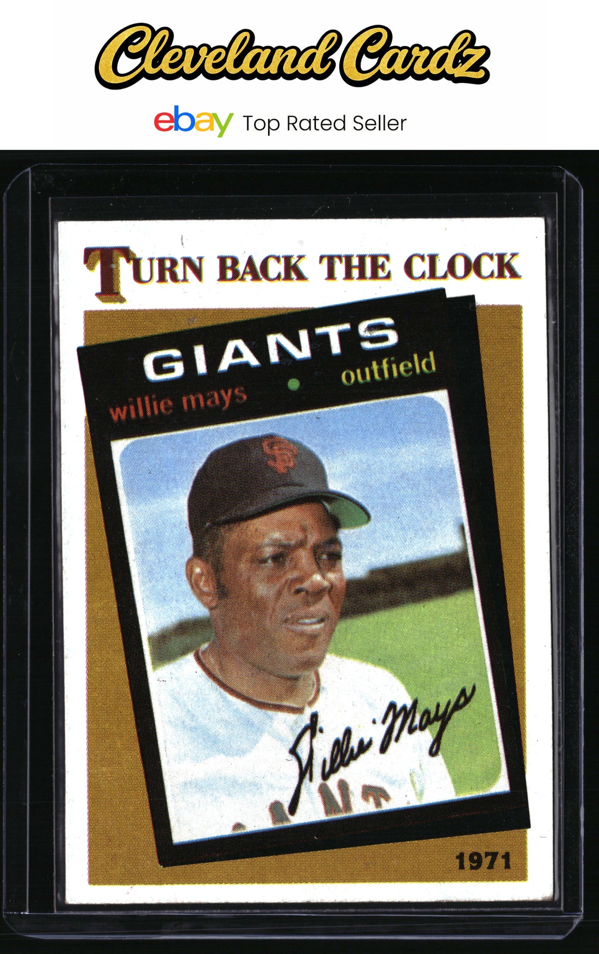 1986 Topps #403 Willie Mays