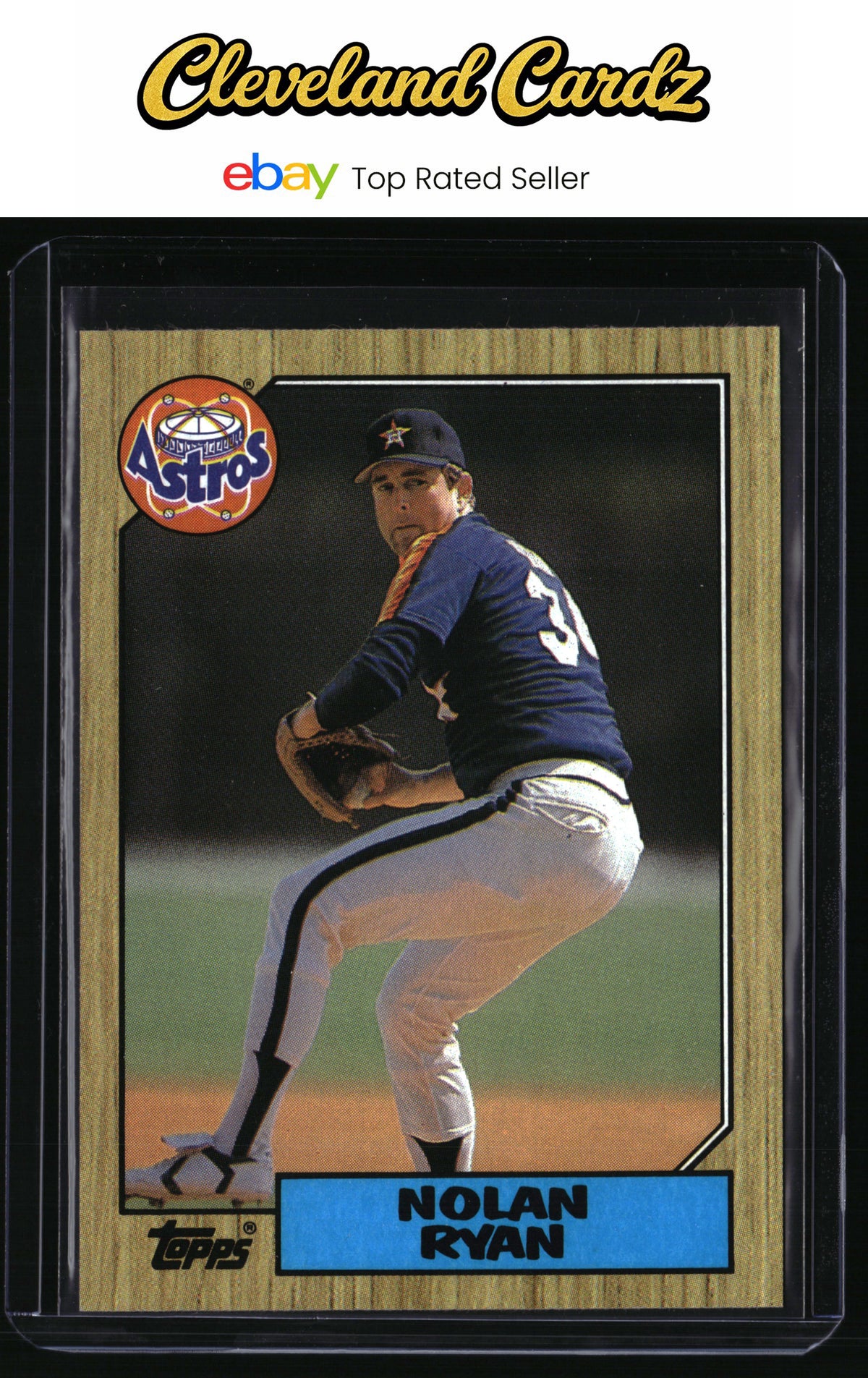 1987 Topps #757 Nolan Ryan