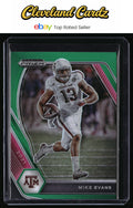 2021 Panini Prizm Draft Picks Collegiate #64 Mike Evans Green