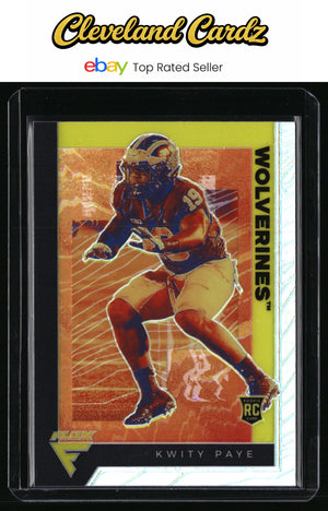 2021 Panini Chronicles Draft Picks #230 Kwity Paye Flux Base Silver