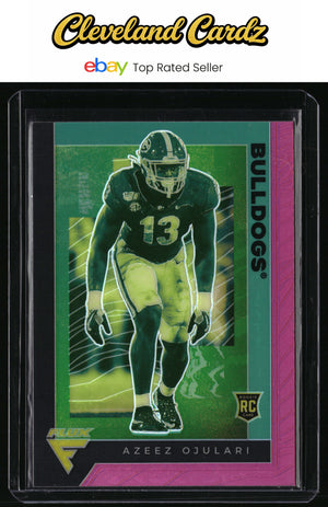 2021 Panini Chronicles Draft Picks #250 Azeez Ojulari Pink