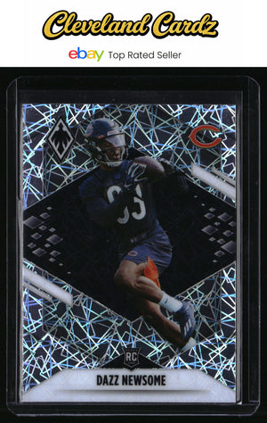 2021 Panini Phoenix #198 Dazz Newsome Silver Lazer