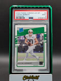 2020 Panini Rated Rookie #4 Justin Herbert Donruss PSA 9 w/ Cardictive Case