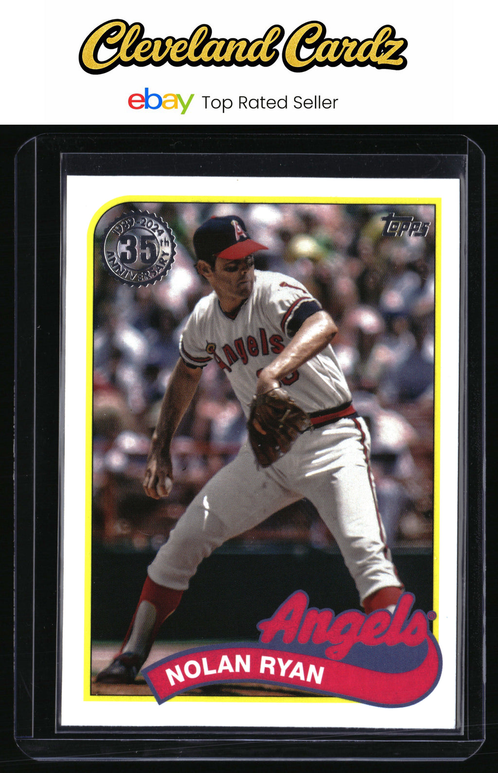 2024 Topps Update #89US-42 Nolan Ryan 1989 Topps Baseball 35th Anniversary