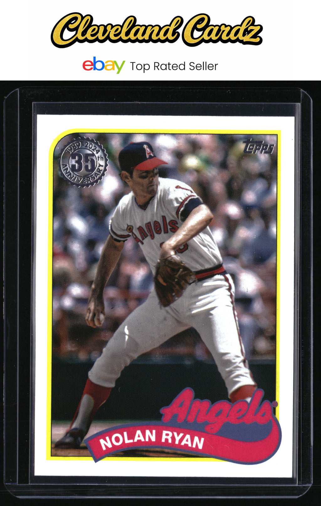 2024 Topps Update #89US-42 Nolan Ryan 1989 Topps Baseball 35th Anniversary