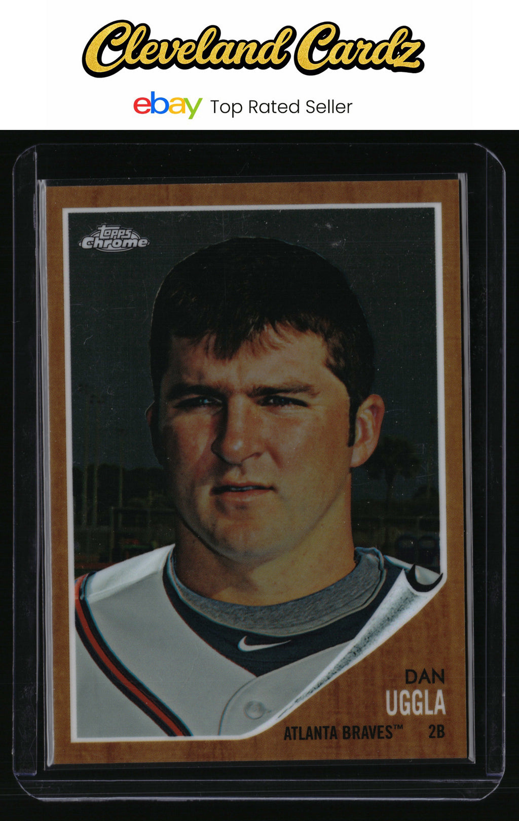 2011 Topps Heritage #C184 Dan Uggla Chrome #/1962