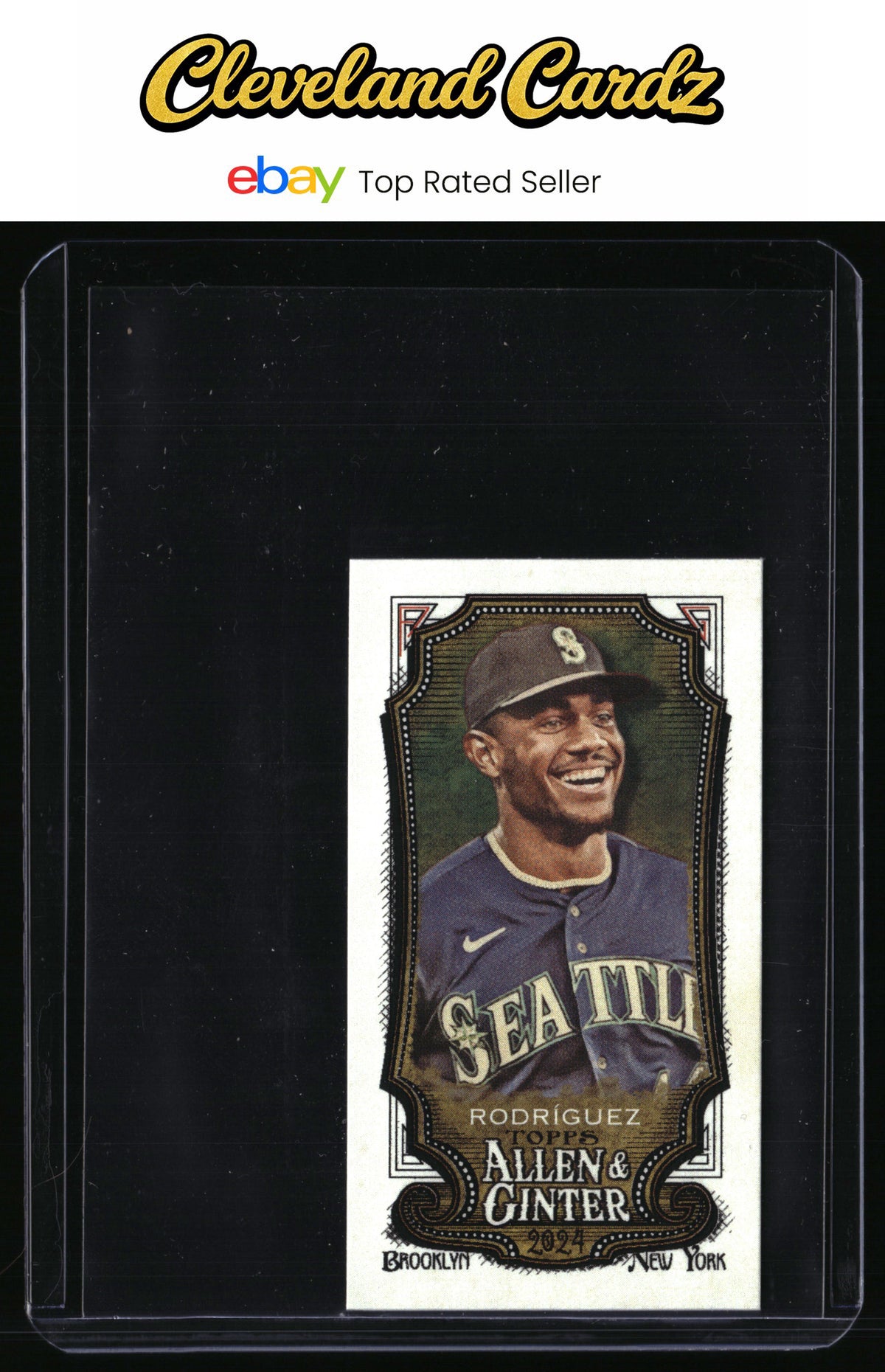 2024 Topps Allen & Ginter #1 Julio Rodríguez Mini