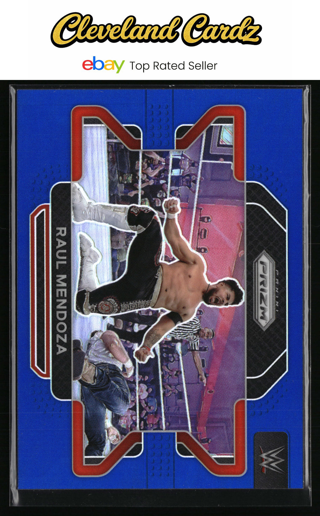 2022 Panini Prizm WWE #88 Raul Mendoza Blue #/199