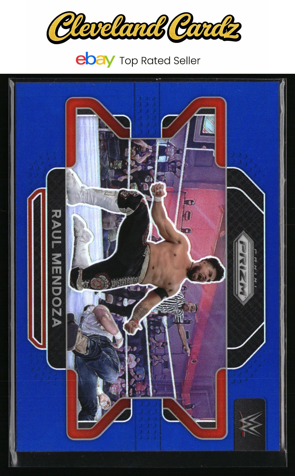 2022 Panini Prizm WWE #88 Raul Mendoza Blue #/199