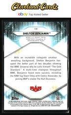 2021 Topps WWE #132 Shelton Benjamin Aqua #/299