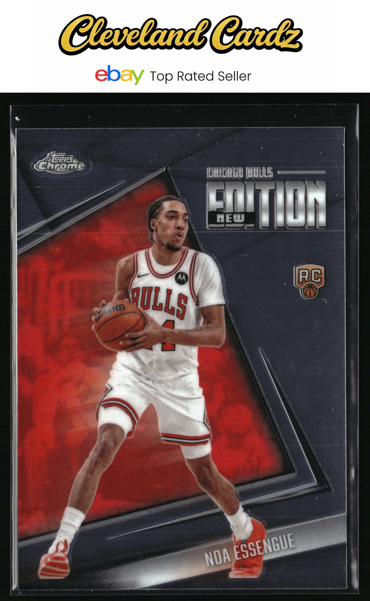 2025-26 Topps Chrome Update #GR-17 Noa Essengue New Editions