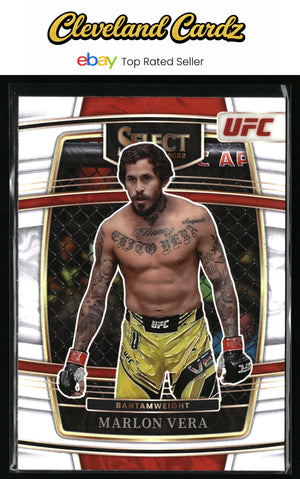 2022 Panini Select UFC #36 Marlon Vera Silver Prizms