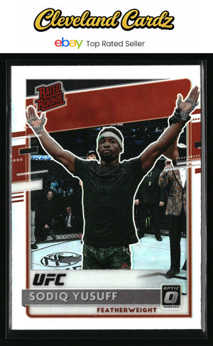 2021 Panini Chronicles UFC #215 Sodiq Yusuff Silver