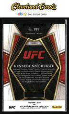 2022 Panini Select UFC #199 Kennedy Nzechukwu Scope Prizm