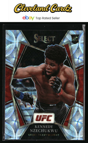 2022 Panini Select UFC #199 Kennedy Nzechukwu Scope Prizm