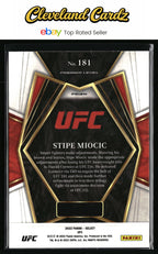 2022 Panini Select UFC #181 Stipe Miocic Silver Prizms