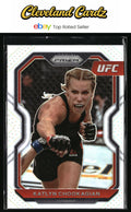 2021 Panini Prizm UFC #75 Katlyn Chookagian Silver Prizms