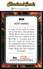 2025 Topps Chrome Marvel #124 Bucky Barnes