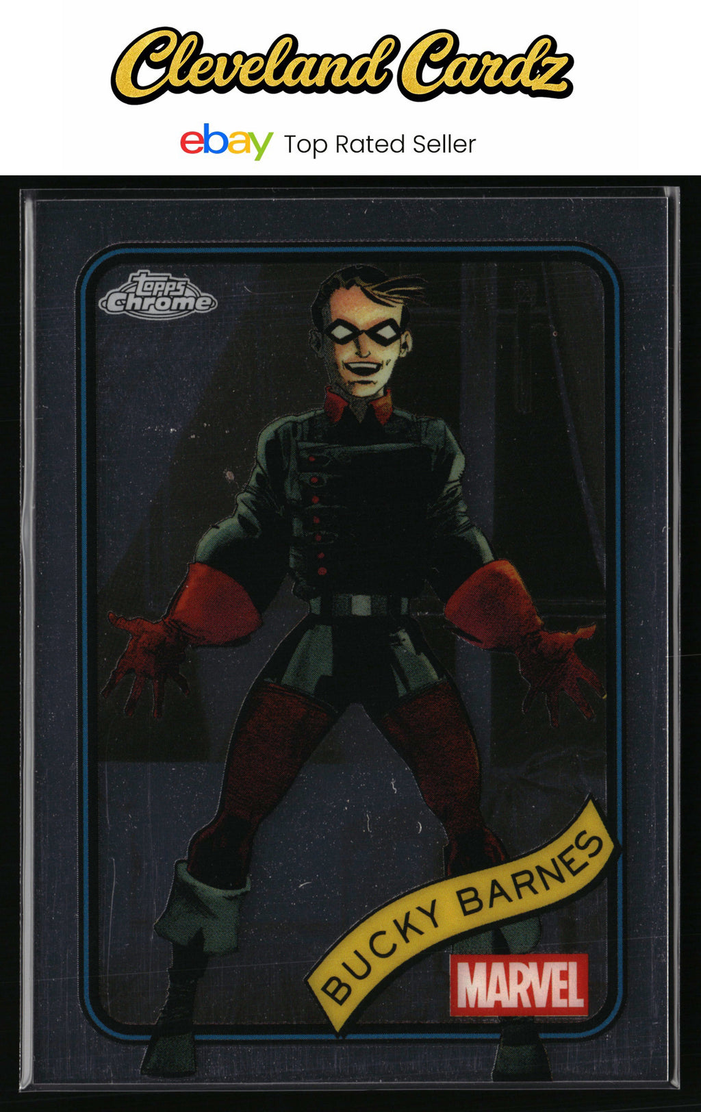 2025 Topps Chrome Marvel #124 Bucky Barnes
