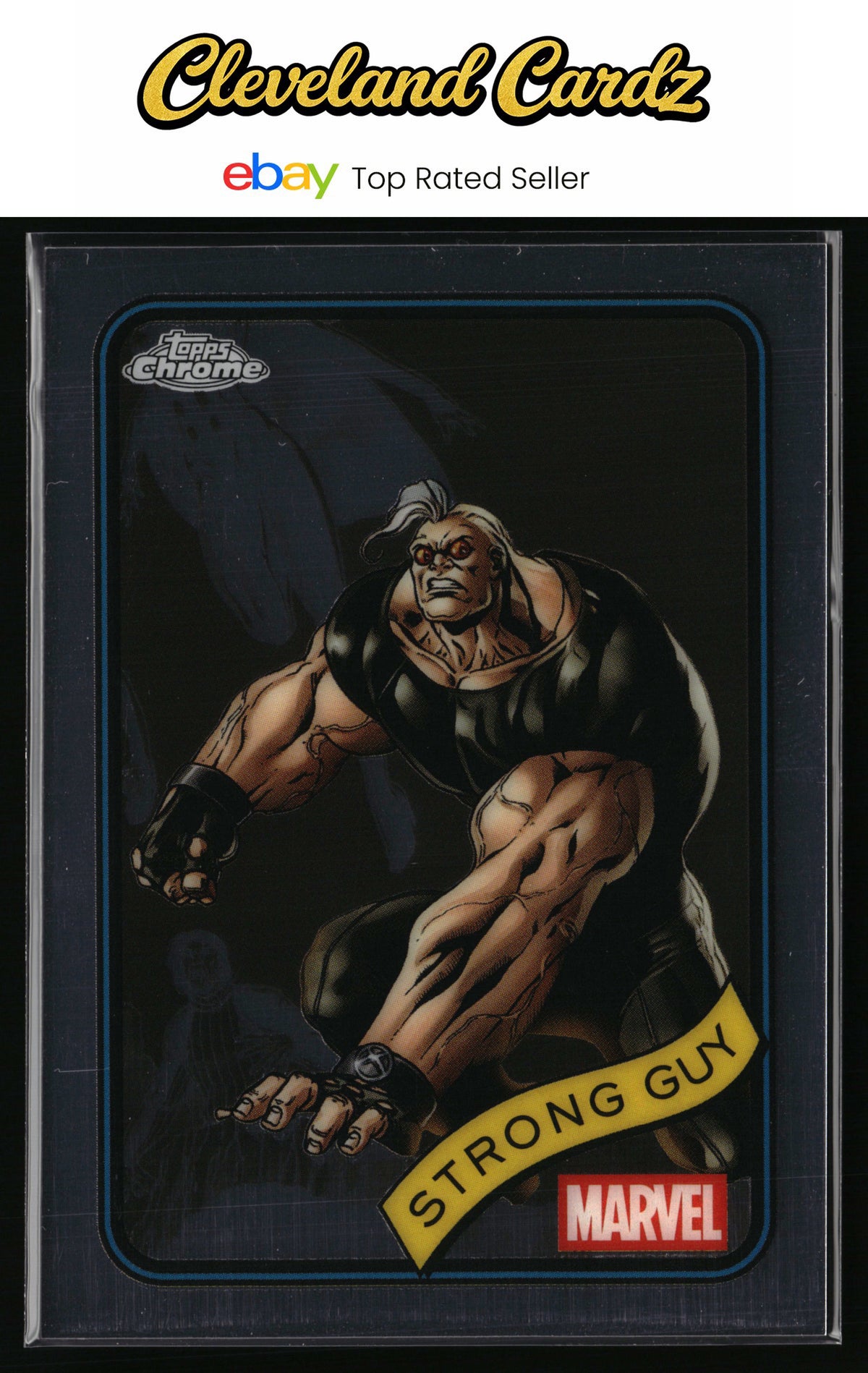 2025 Topps Chrome Marvel #182 Strong Guy