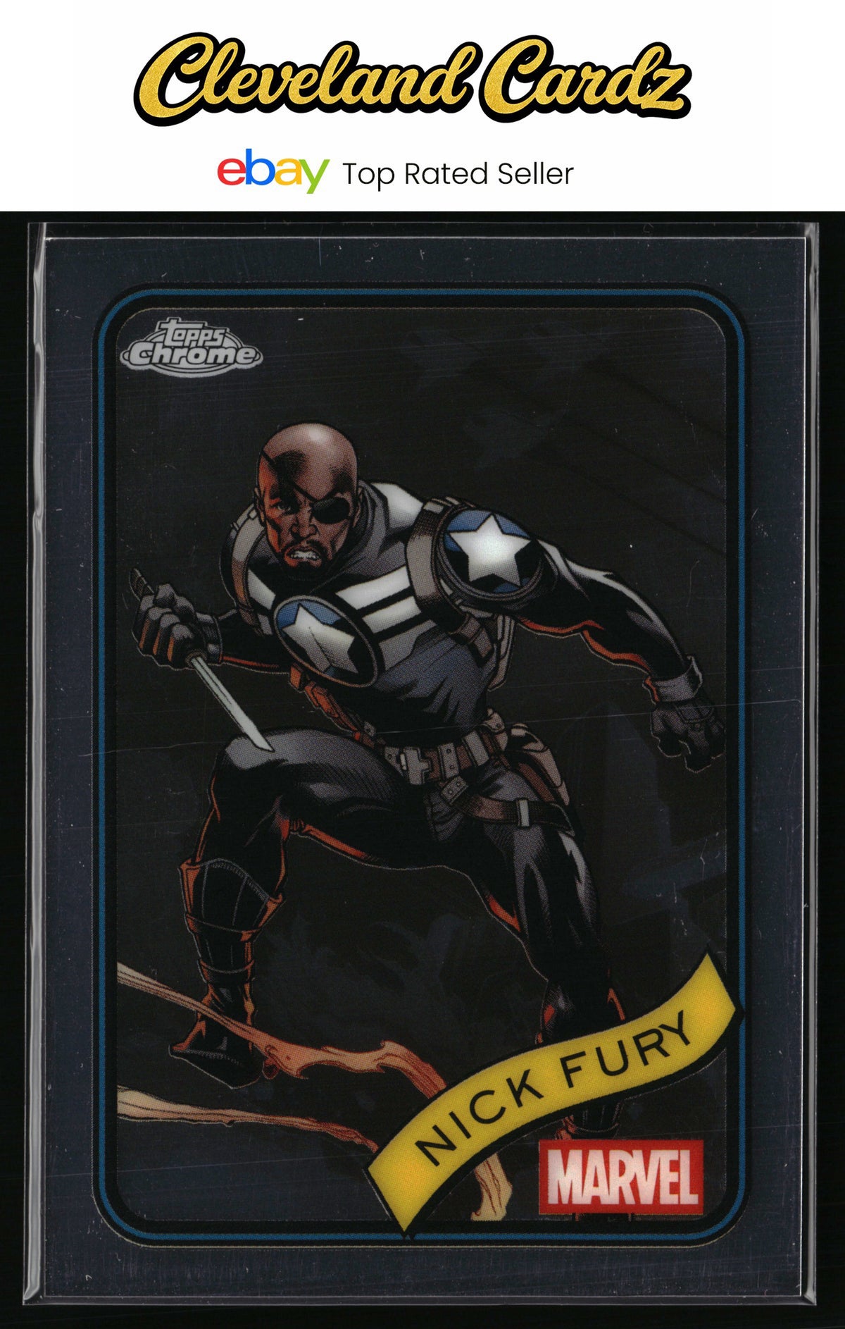 2025 Topps Chrome Marvel #193 Nick Fury