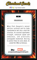 2025 Topps Chrome Marvel #93 Colossus