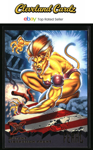 1995 Fleer Ultra X-Men #80 Feral