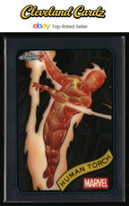 2025 Topps Chrome Marvel #40 Human Torch