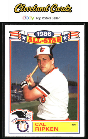 1987 Topps #16 Cal Ripken Glossy All-Stars