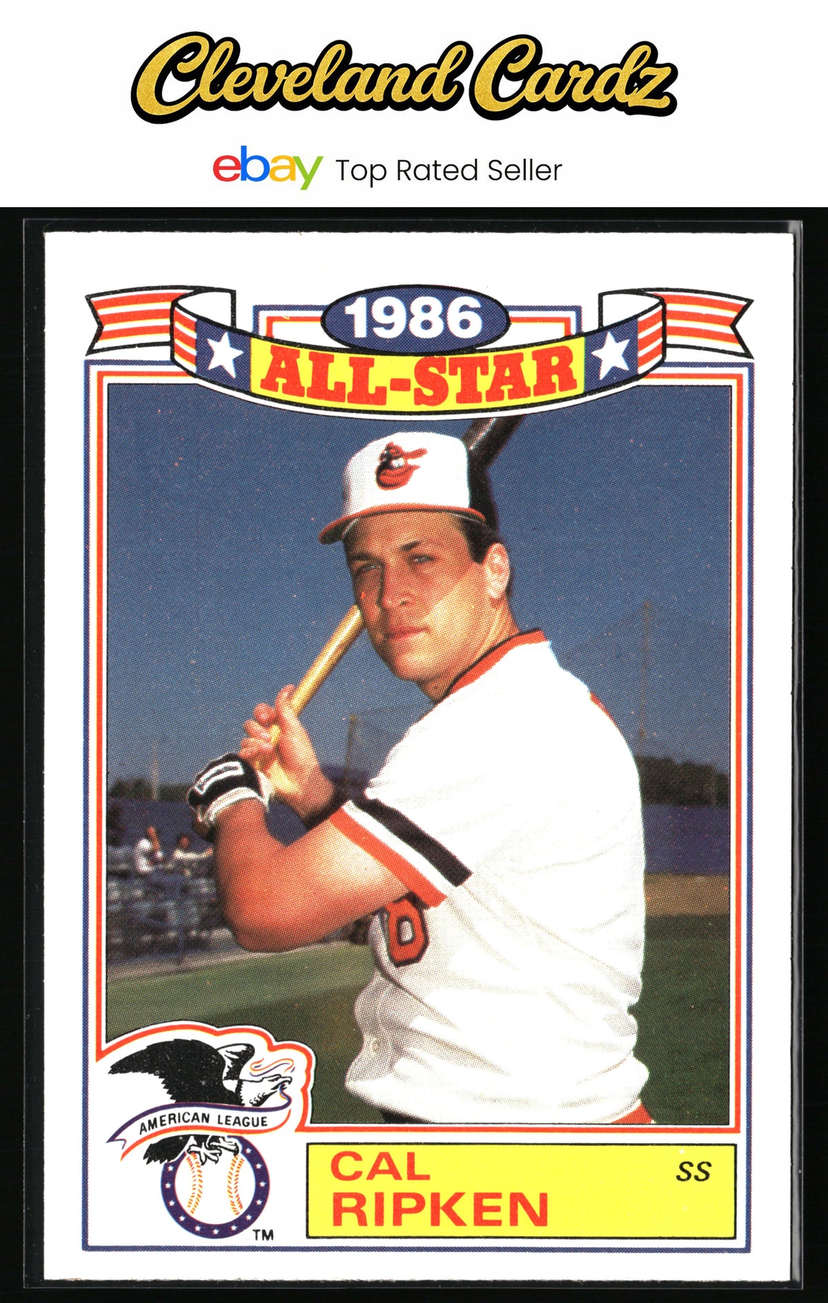 1987 Topps #16 Cal Ripken Glossy All-Stars