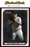 2008 Bowman Chrome #85 Curt Schilling