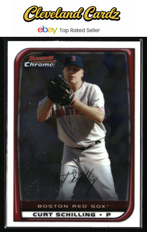 2008 Bowman Chrome #85 Curt Schilling