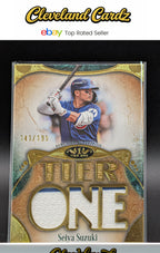 2026 Topps Tier One #T1RD-SS Seiya Suzuki Tier One Relics Die-Cut #/199