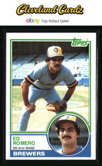 1983 Topps #271 Ed Romero