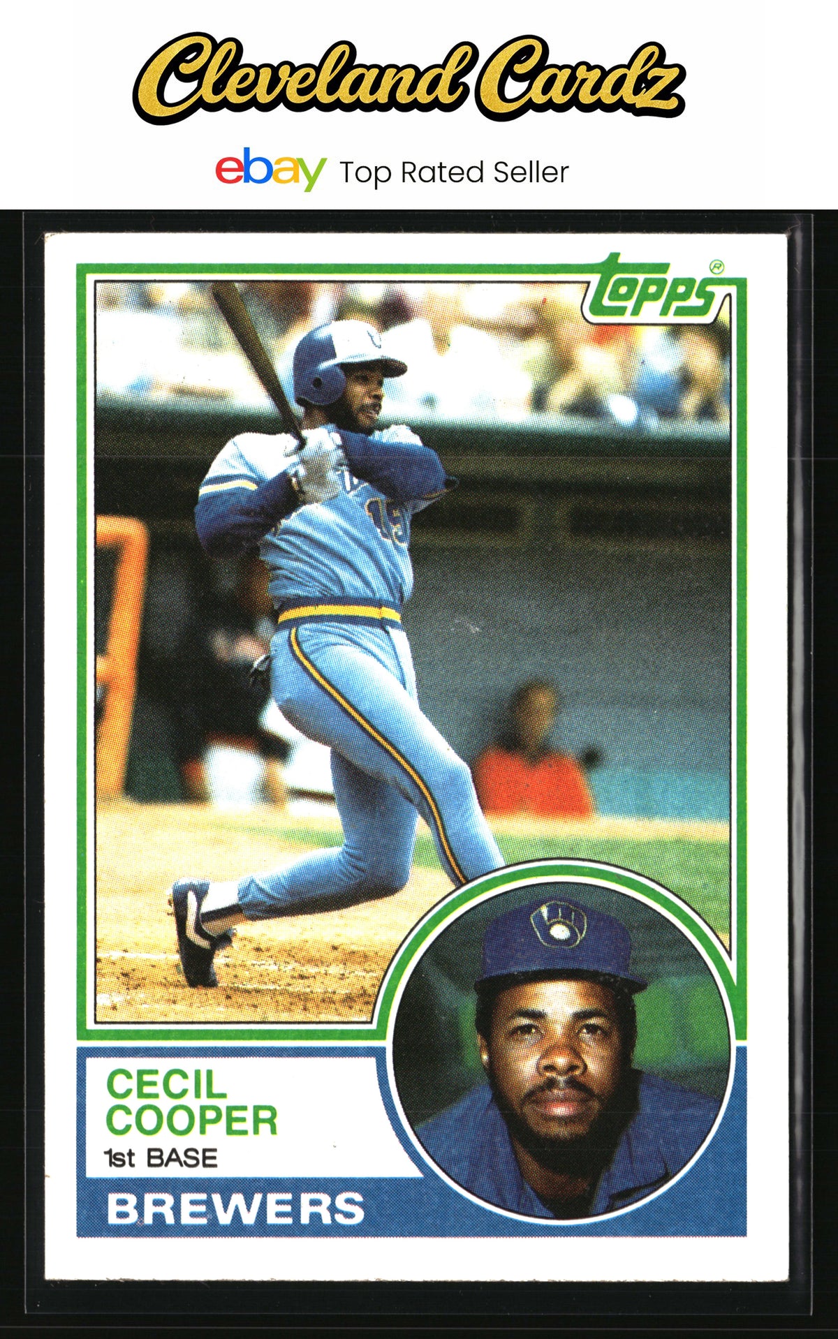 1983 Topps #190 Cecil Cooper
