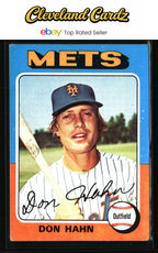 1975 Topps #182 Don Hahn