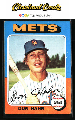 1975 Topps #182 Don Hahn