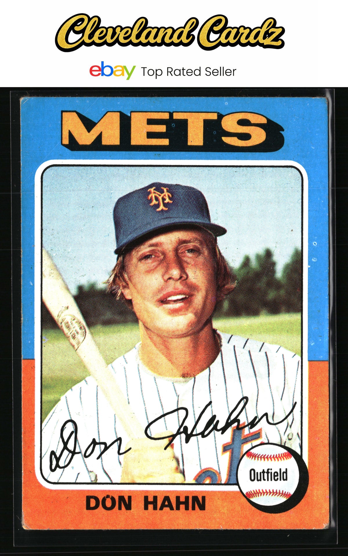 1975 Topps #182 Don Hahn