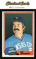 1981 Topps #493 Dan Quisenberry