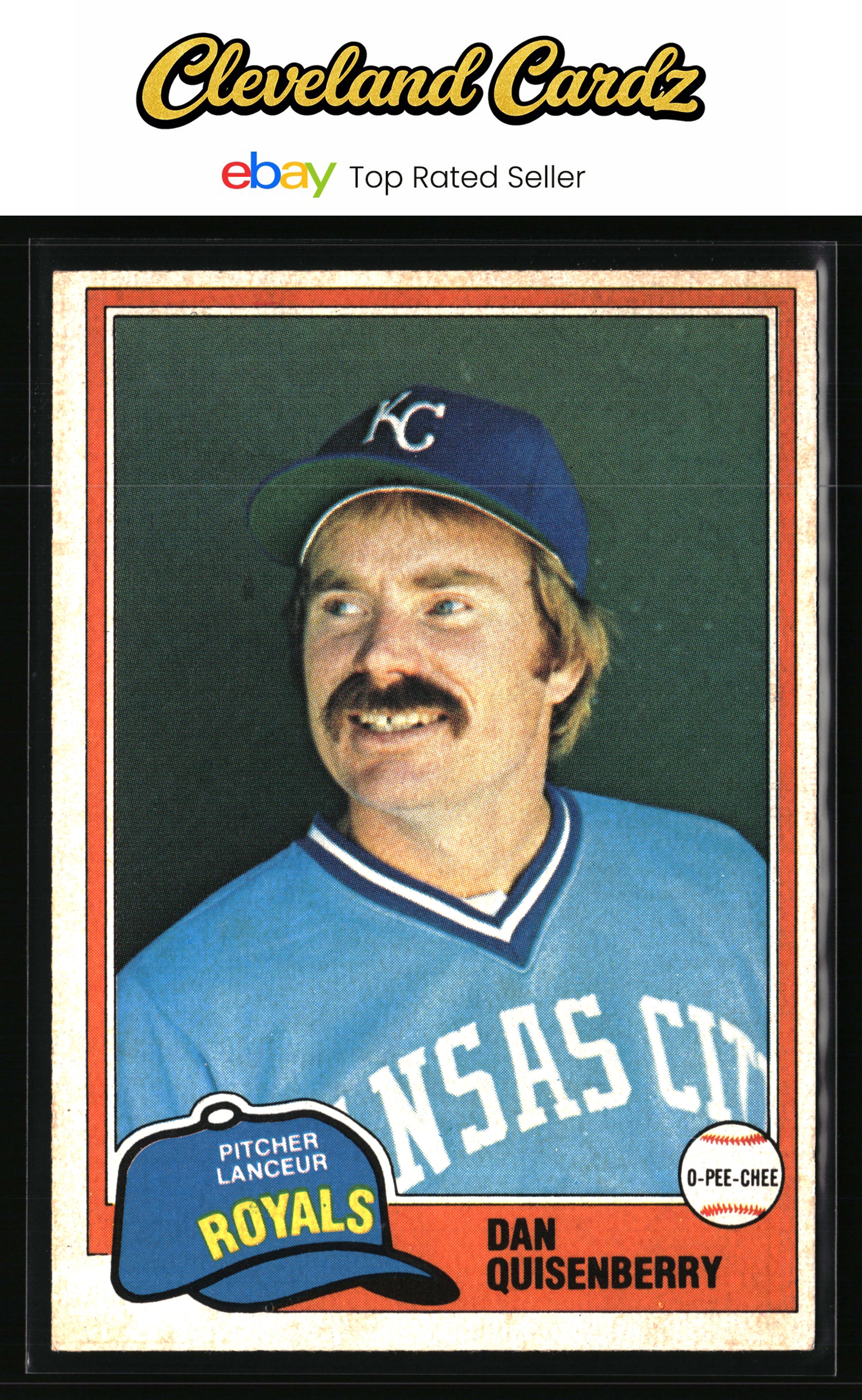 1981 Topps #493 Dan Quisenberry